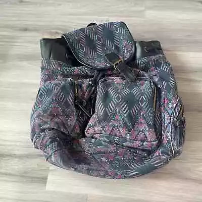 Mossimo Supply Purple Black Aztec Backpack • $12.74