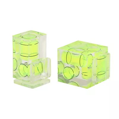 3 Axis 2 Axis Camera Level Spirit Level Hot Shoe Cover Bubble  Protection Ca --❤ • $3.20