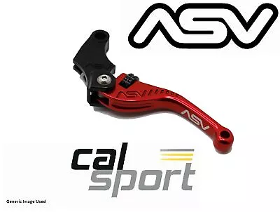 ASV Kawasaki ZX6R 07-08 P7F F3 Short Red Clutch Lever • £99.99