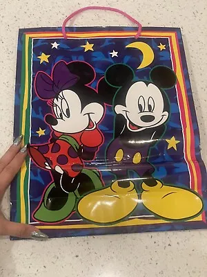 Disney Mickey & Minnie Mouse Cleo Gift Bag  11 X 14 • $10