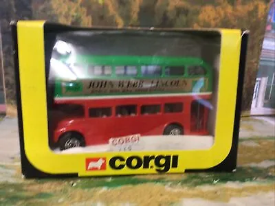£30 • Buy CORGI TOYS ROUTEMASTER BUS 46932/469 Special Ed. John Webb Of Lincoln Signed Box