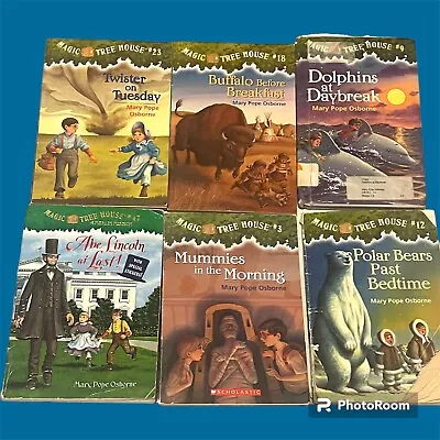 Magic Tree House Book Lot Of 6 #3 #9 #12 #18 #23 #47 • $9