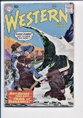 Western Comics 79 Gd+ John Wayne Homage Kane Infantino 1960 • $14