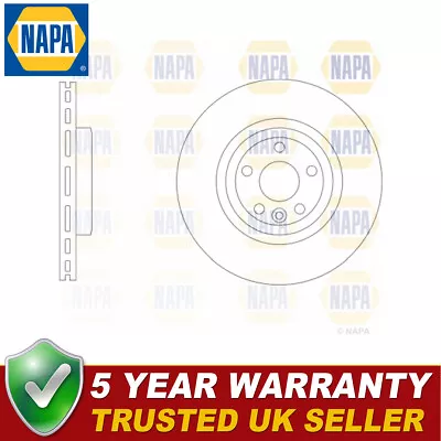 NAPA Front 1x Brake Disc Fits Range Rover Velar F-Pace 2.0 D SD4 TD4 T4A2342 • £54.60