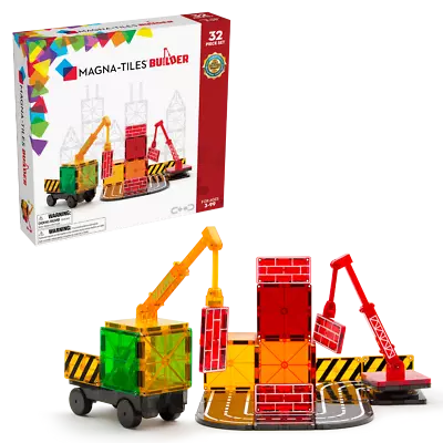 32-Piece Magnetic Construction Set The ORIGINAL Magnetic Building Brand • $44.99