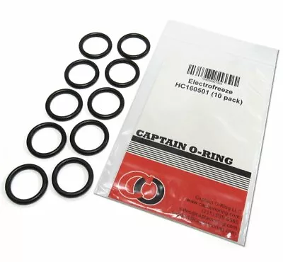 $11.59 • Buy Captain O-Ring - Replacement Electro Freeze HC160501 O-Rings (10 Pack)