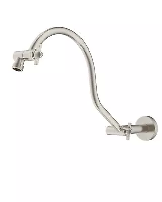 All Metal 18'' Shower Head Extension ArmHeight & Angle Adjustable Shower Arm • $34.99