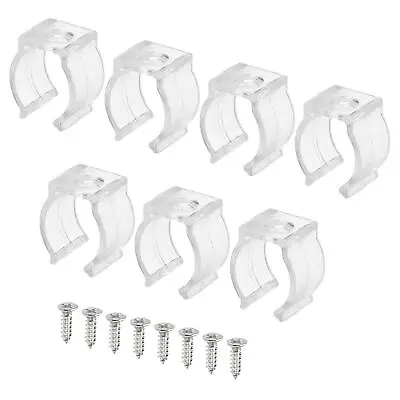 10pcs T5 LED Light Bulbs Clips Fluorescent Tube Fixture Holder Plastic Clamps • £4.55