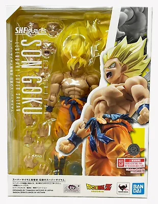 Bandai S.H.Figuarts Dragon Ball Z Son Goku Legendary Super Saiyan In Stock USA • $74.49