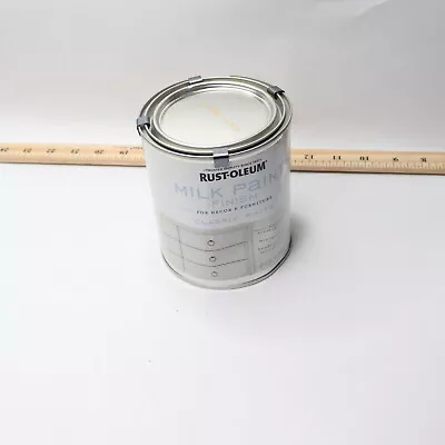 Rust-Oleum Milk Paint Classic White 64 Oz 331049 • $10.09