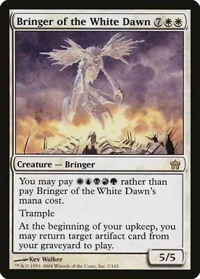 Bringer Of The White Dawn Fifth Dawn PLD White Rare MAGIC MTG CARD ABUGames • $2.35