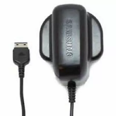 £5.95 • Buy Genuine Samsung 3-Pin UK Mains Phone Charger Power Adapter Black ATADS30UBE