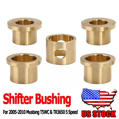 For 2005-2010 Mustang V6 GT T5 TR3650 5 Speed Remote Shifter Bronze Bushing Kit • $59.99