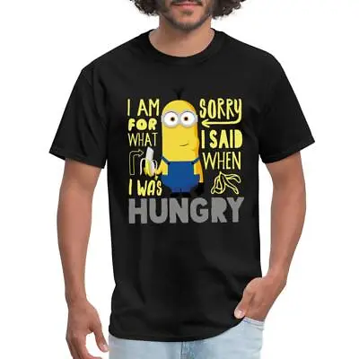 Minions Merch Hungry Kevin Funny Quote Licensed Men's T-Shirt • $19.99