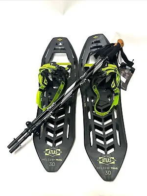 Atlas Helium-trail 30  Mens Snowshoe Kit Trail Walking Snow Shoe New With Tags • $99.97