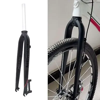 Rigid Disc Brake MTB Fork 26/27.5/29  Lightweight 28.6mm Threadless Straight • £50.86