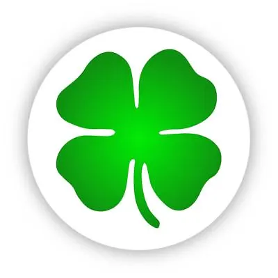 Clover Leaf Irish Patriotic Sticker Decal Laptop Wall Car Truck Helmet • $3.80