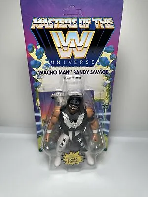 Masters Of The Universe Wave 5 WWE  Macho Man  Randy Savage NEW Figure • $12
