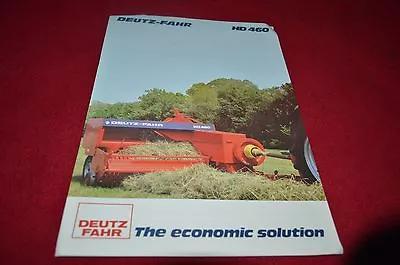 Deutz Fahr HD460 Baler Dealers Brochure YABE12 • $17.99