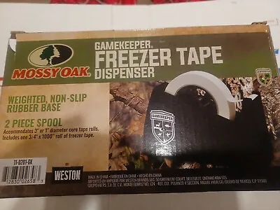 Mossy Oak Tape Dispenser Weighted 3  Or 1  Spool Desk Accessories Freezer Tape • $24.99
