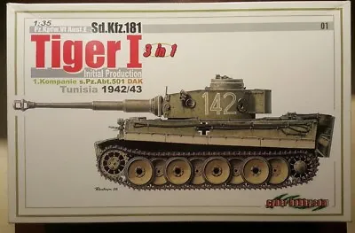 Cyber Hobby Pz.Kpfw.VI Ausf.E Sd.Kfz.181 Tiger I Initial Production DAK 1/35 New • $324