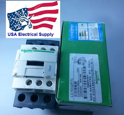 LC1D32F7C Magnetic Contactor Relay 32Amp. With Coil 110VAC 50/60Hz • $34.81