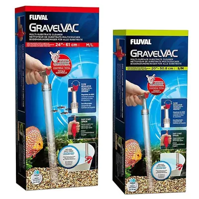 £15.45 • Buy Fluval Gravel Vac Multi Surface Substrate Sand Fish Tank Siphon Cleaner Aquarium