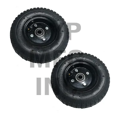  2- 8  Black Rim Air Pneumatic Hand Truck Dolly Wagon Industrial Training Wheel • $34.95