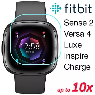 Premium Ultra Clear Screen Protector Film For Fitbit Charge 6 Versa 4 Sense Luxe • $18.99