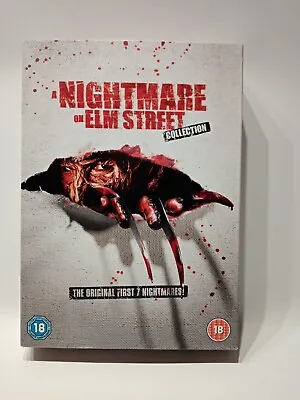 A Nightmare On Elm Street 7 Film Collection  DVD Box Set 2020 Warner Bros  • £11.99