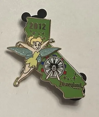 Disneyland - Cast California State - Mickey's Fun Wheel - Tinker Bell LE750 Pin • $39.99