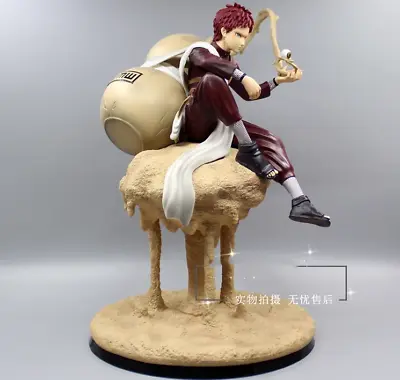 Naruto Sit In The Sand Gaara  Figure Pvc Model Toys H22cm Statue! In Stock ! • $40.50