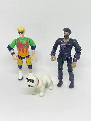 Vintage HB LGT 1996 Johnny Quest X-Treme Action Figures Lot • $14.99