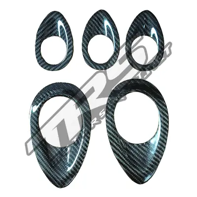 ProMod ProStock Carbon Fiber Window Bezel NACA Ducts LSx 2JZ 13B 20B Coyote LS1 • $199