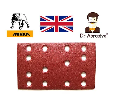 £5.95 • Buy MIRKA Sanding Sheets Abrasive Pads 80x133 Sandpaper For Festool Etc. Grit 40-240