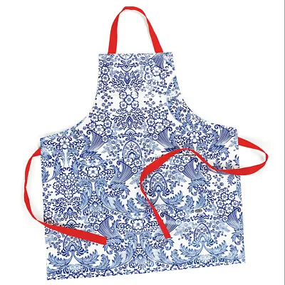 Retro Vinyl Apron Blue Paradise • $37.98