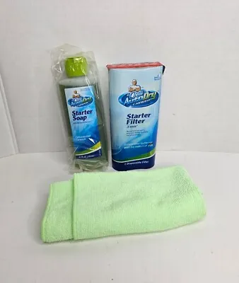 Mr Clean Auto Dry Car Wash Starter Filter 3 Uses & 6.7 Oz Starter Soap & Towel • $28.89