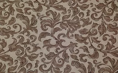 Magnolia Home Barcelona Brown Tropical Vine Floral Fabric By The Yard 56 W • $8.99