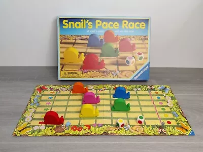 Snails Pace Race Game By Ravensburger 1994 P1466 • £19.95