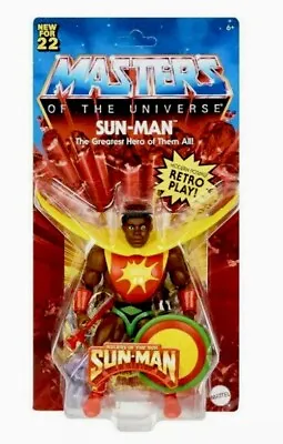 MOTU Origins The Original SUN-MAN Figure Rulers Of Sun Masters Universe He-man ! • $14.99
