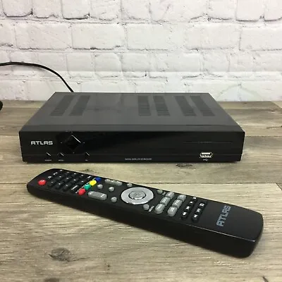 ATLAS ASR5000 DVB-S / DVB-S2 Digital Satellite TV Receiver Full HD Linux - HDMI • £38.60