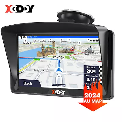 XGODY 7'' GPS Navigation For Car Truck 8GB+256MB Australia Lifetime Map 2024 New • $75.99