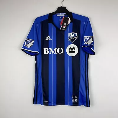 Montreal Impact 2016 Home Authentic Soccer Jersey Player Issue Shirt MLS Size M • $49