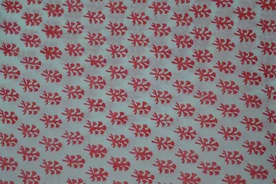 2.5 Yard Pinkcitytextiles Indian 100%Cotton Block Print Fabric For Women P_727 • $54.99