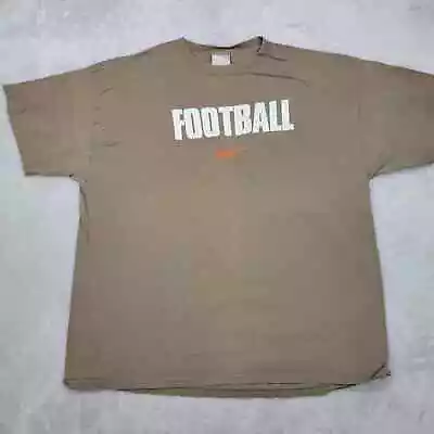 Vintage Nike Shirt Men Extra Large Grey Crewneck Football Center Swoosh Adult XL • $20