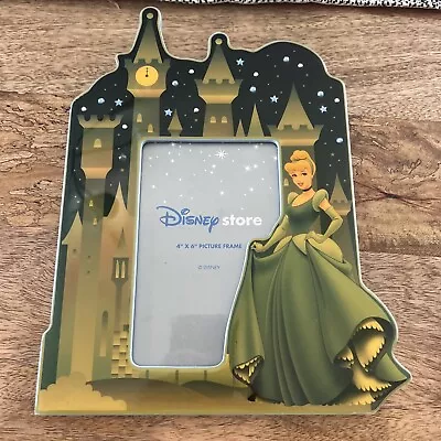 Walt Disney Store Vintage Jeweled Starry Cinderella Castle Picture Frame 4 X6  • $10