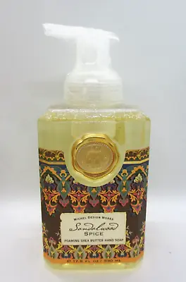 Michel Design Works SANDALWOOD SPICE Foaming Shea Butter Hand Soap 17.8oz HTF! • $19.50