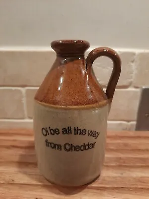 Moira Farmhouse Stoneware Oi Be All The Way From Cheddar Mini Flagon Souvenir • £11.99