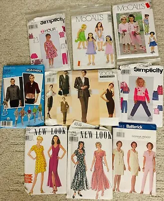 Sewing Patterns - From 90's - Choose Simplicity McCalls Etc Some Children's • $4