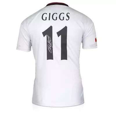 Ryan Giggs Signed Manchester United 1999 Away Football Jersey • $293.80